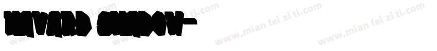 Havard Shadow字体转换